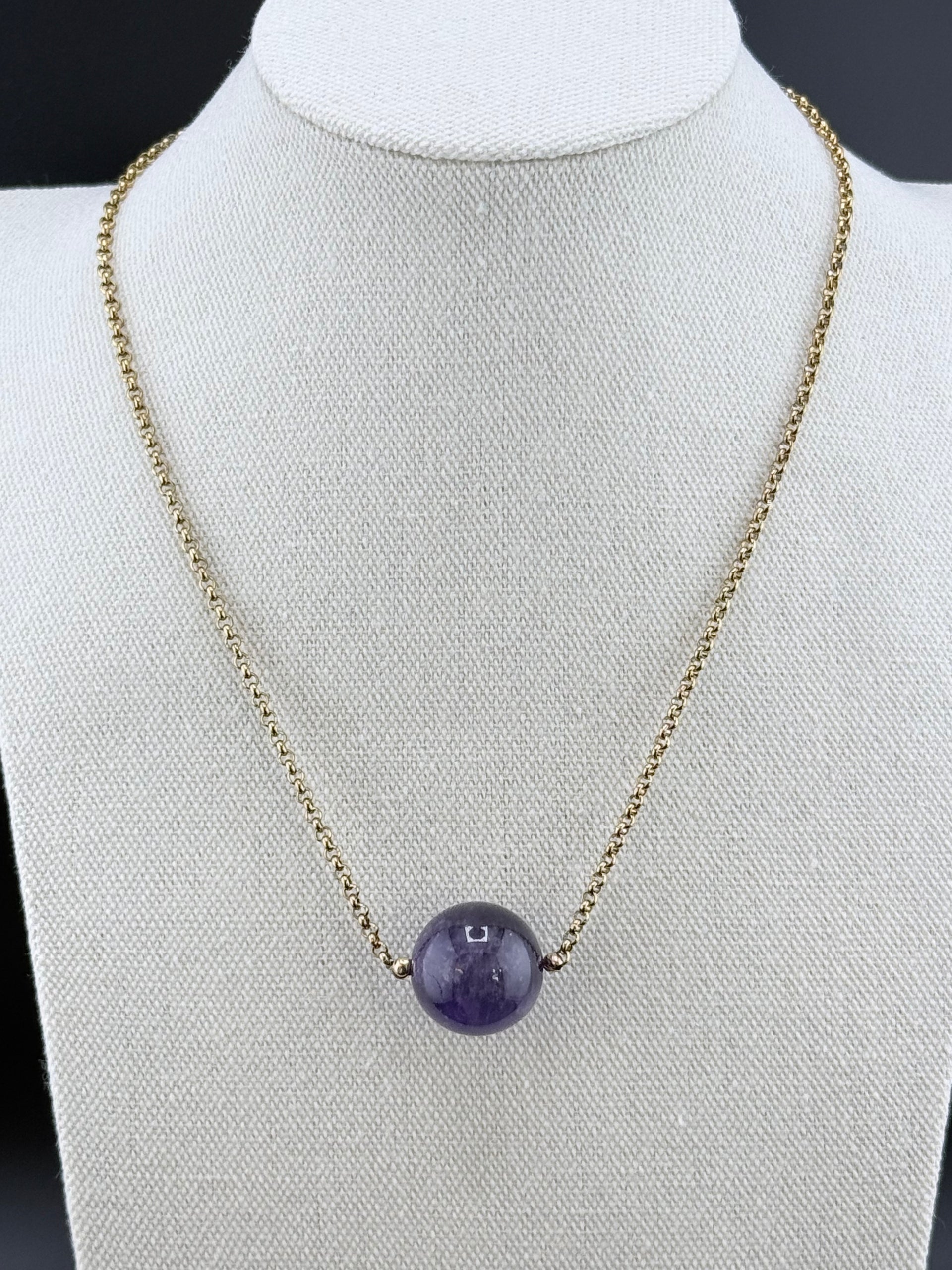 Forme Amethyst Necklace